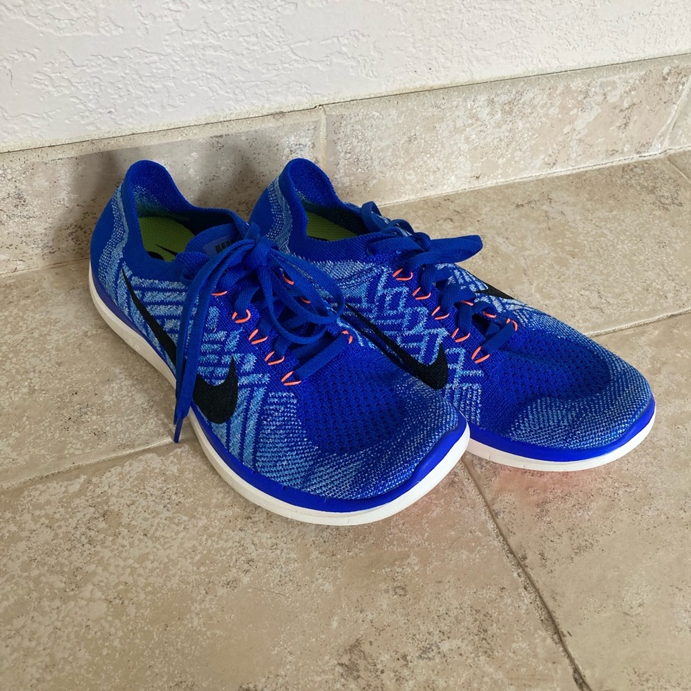 NEW Women’s NIKE FREE 4.0 FLYKNIT Running Shoes, Size 8